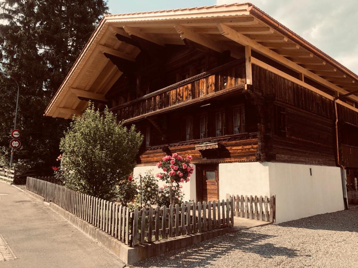 Gemuetliches Zuhause Mit Ausblick Apartment Wilderswil Exterior photo